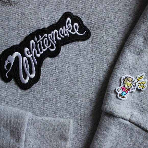 Vintage Custom Whitesnake Patch Sweater - Picture 4 of 7